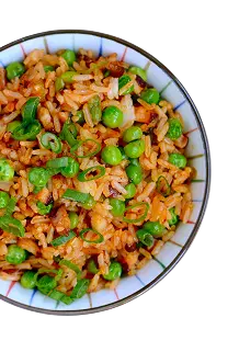 Decoration image of rice