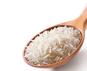 Decorative image of spoon with rice