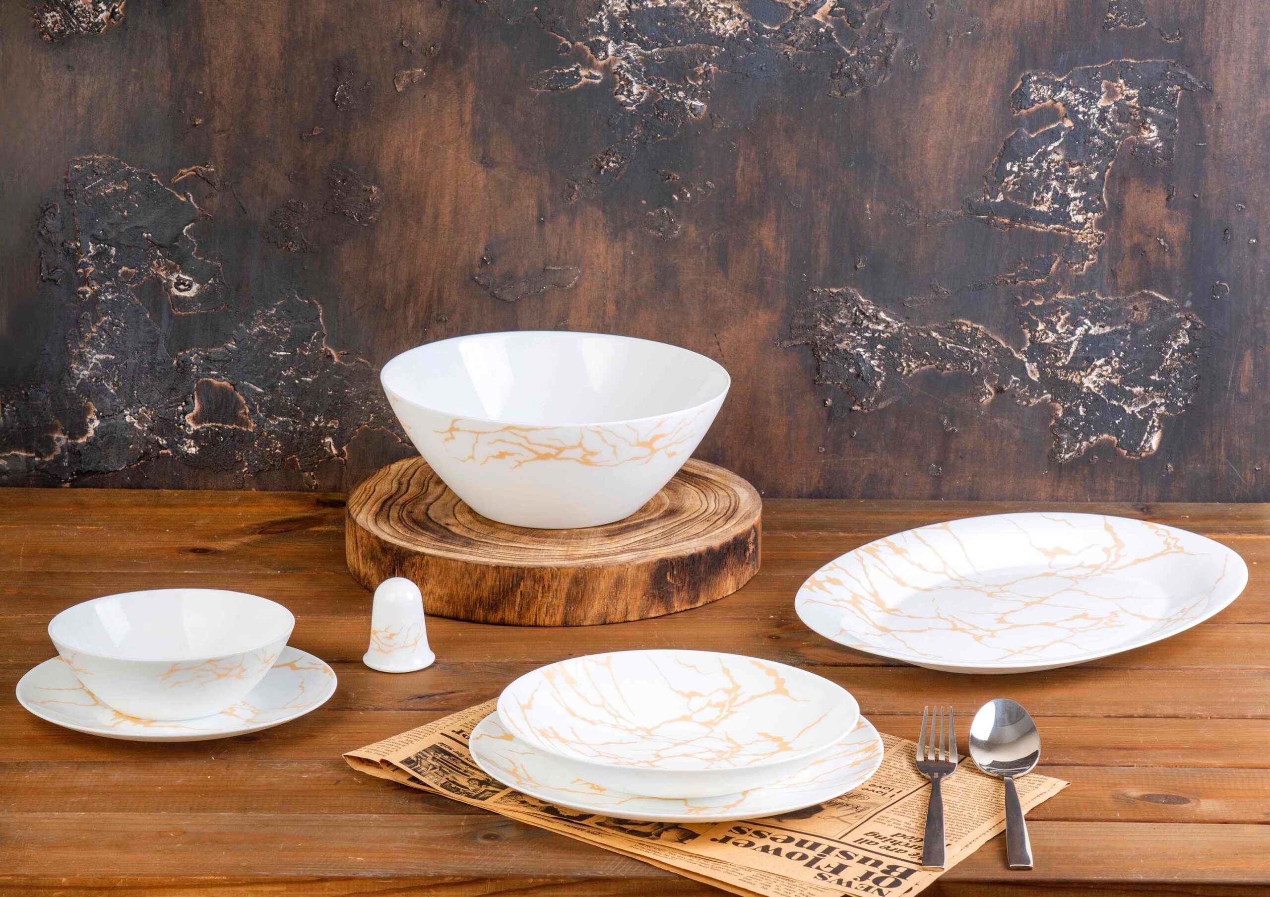 917 Gold Marble