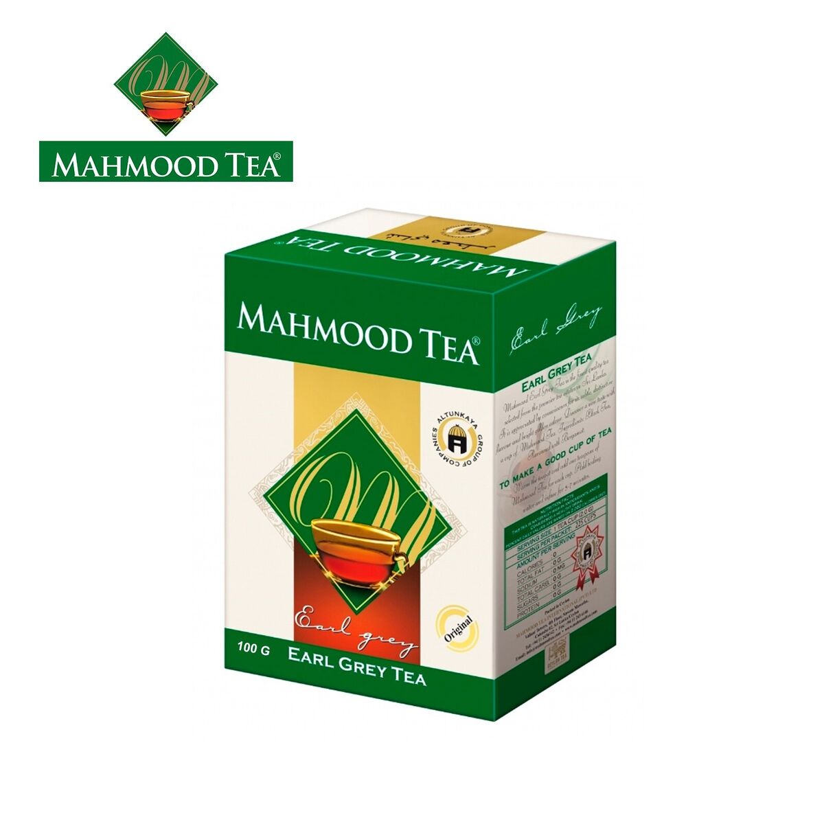 Mahmood Earl Grey ჩაი